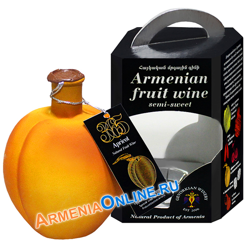 Вино 365 абрикосове бел полусладк 12% 0.750 п/у (4850006410602)
