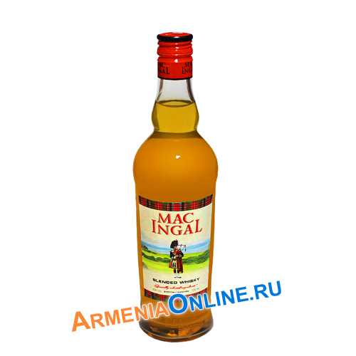 Виски mac ingal купажированные 40% 0.5л ст/б (4850031000151)
